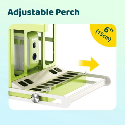 Image showing 6 th Birdfy 2.5 L Smart Bird Feeder, Metal, AI by Subscription