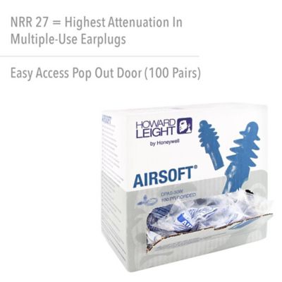 Image showing  Earplugs by Sperian, White Nylon Cord