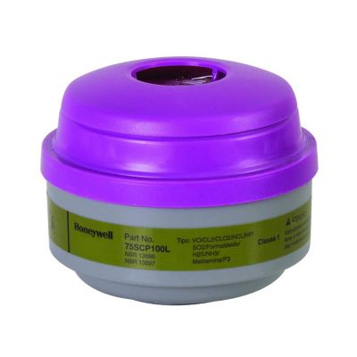 Honeywell North Organic Vapor P100 Cartridge/Filter Combination, NOR75SCP100L