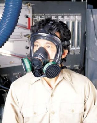 Image showing  7600 Series Full Facepiece Silicone Respirator, Small