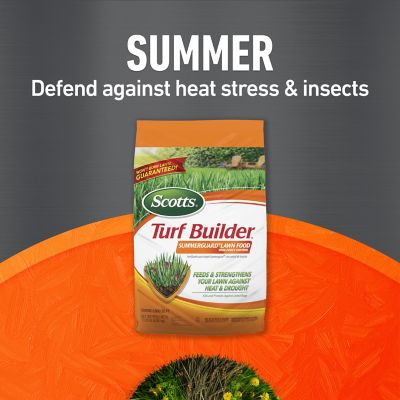 Image showing 5 th Scotts Turf Builder 12,000 sq. ft. Bundle for Large Northern Lawns, EdgeGuard DLX Broadcast Spreader Included