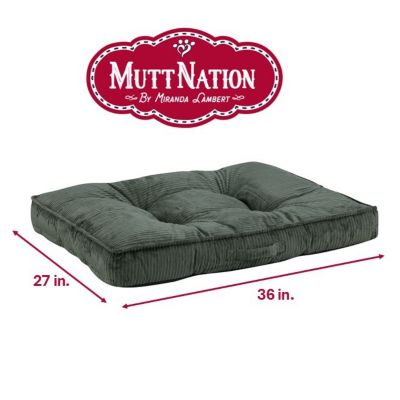 Image showing  Tufted Gusset Rectangular Dog Bed, 36 x 27 in.