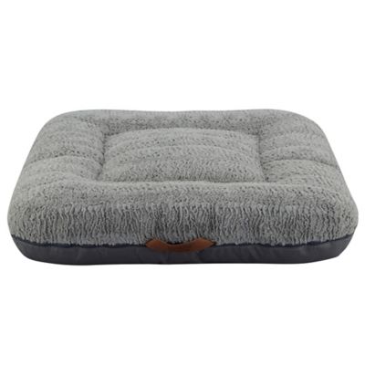 Image showing  Embossed Square Donut Pet Bed