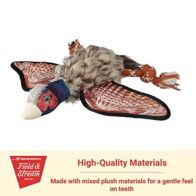 Image showing  Squeaky Game Bird Plush Dog Toy, Assorted