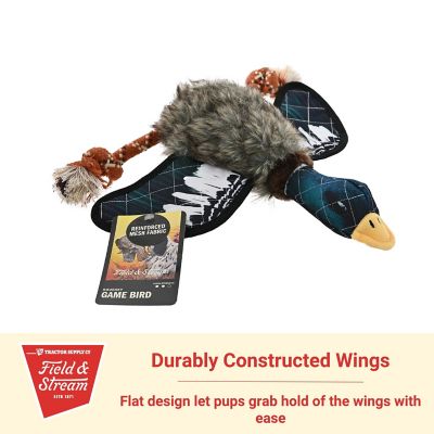 Image showing 6 th Field & Stream Squeaky Game Bird Plush Dog Toy, Assorted
