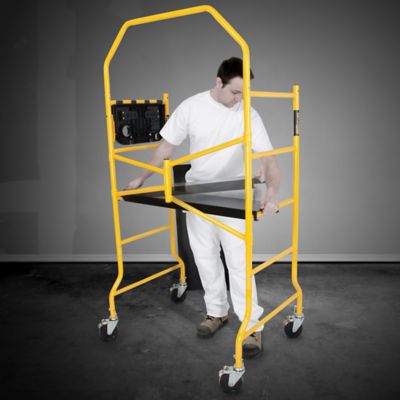 Image showing 6 th Metaltech Scaffold Jobsite Series with Wheels