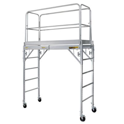 Image showing  Guard Rail Baker Aluminum Scaffold for Alu Series 6 Baker, 69.75 in. W x 28.75 in. D x 43.75 in. H