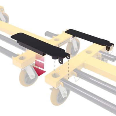 Image showing  3,000 lb. Capacity Kit Wall Hauler H Series Cart-Connector