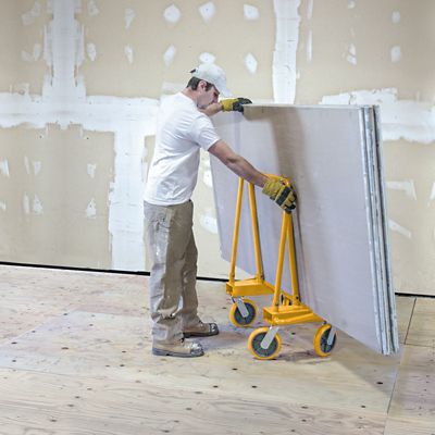 Image showing  3,000 lb. Capacity Drywall Cart with Core Casters