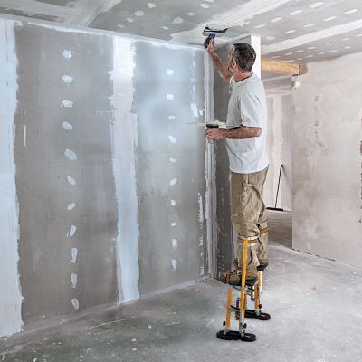 Image showing  225 lb. Capacity Adjustable Drywall Stilts, 24-40 in., 2-Pack