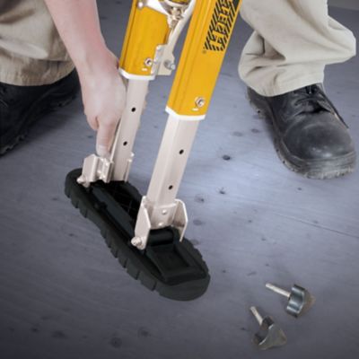 Image showing  225 lb. Capacity Adjustable Drywall Stilts, 24-40 in., 2-Pack