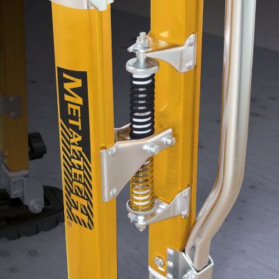 Image showing 5 th Metaltech 225 lb. Capacity Adjustable Drywall Stilts, 24-40 in., 2-Pack