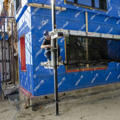 Image showing  Aluminum Pump Jack for Qual-Craft/Metaltech, 25.5 in. W x 13 in. D x 25.25 in. H