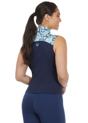 Image showing  Women's Print Mix Sleeveless Top
