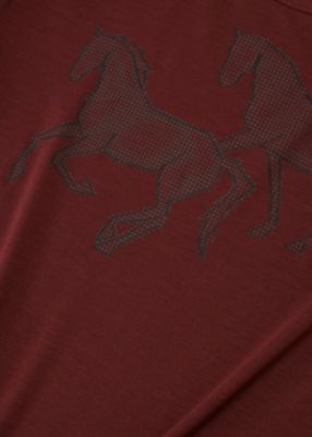 Image showing  Women's On The Double Horse T-Shirt