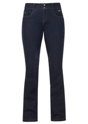 Kerrits Women's Stretch Denim Silicone Knee Patch Bootcut Riding Jeans, Tall