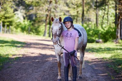 Image showing  Kids' All We Need Is Horses T-Shirt