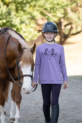 Image showing  Kids' All We Need Is Horses Sweatshirt