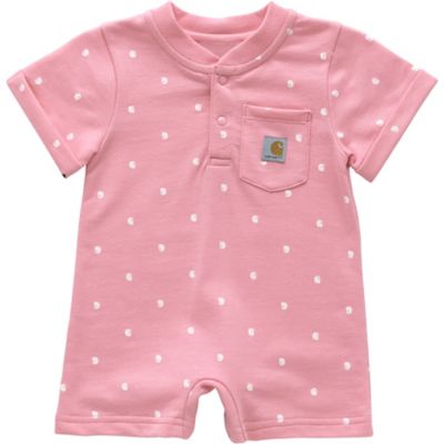 Carhartt Baby Short-Sleeve French Terry Romper