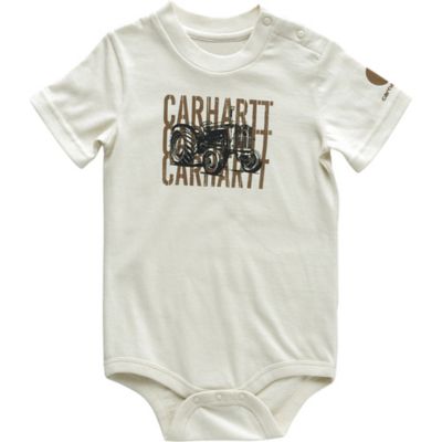 Carhartt Baby Short-Sleeve Tractor Bodysuit