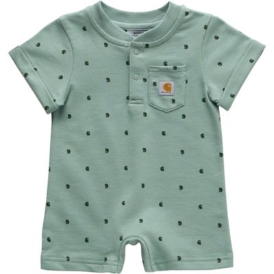 Carhartt Baby Short-Sleeve French Terry Romper