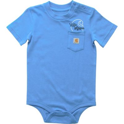 Carhartt Baby Short-Sleeve Little Helper Pocket Bodysuit