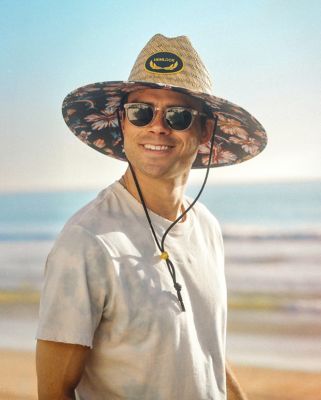 Image showing  Unisex UPF 50+ Straw Lifeguard Hat