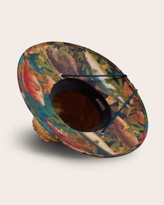 Image showing  Unisex UPF 50+ Straw Lifeguard Hat