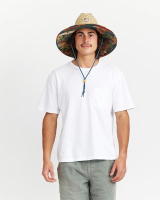 Image showing 5 th Hemlock Hat Co. Unisex UPF 50+ Straw Lifeguard Hat
