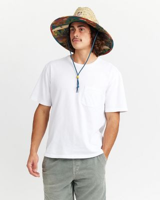Image showing 6 th Hemlock Hat Co. Unisex UPF 50+ Straw Lifeguard Hat