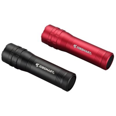 Image showing  300-Lumen Mini Flashlight Combo, Black/Red, 2 pk.