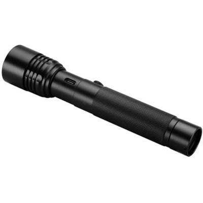 Image showing  650-Lumen Rechargeable Flashlight, Black