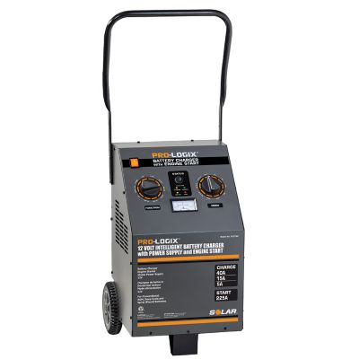 PRO-LOGIX 40/15/5/225A 12 V Wheel Charger with Engine Start