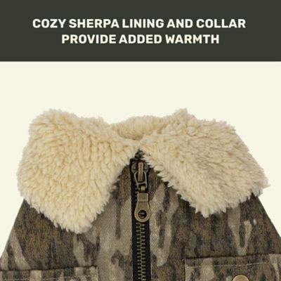 Image showing  New Bottomland Camo Dog Coat