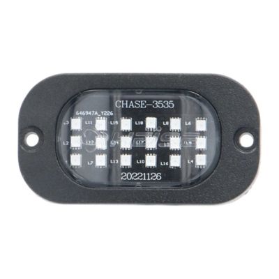 Image showing  Chasing Lights Series Wide-Angle Rock Light Kit with Controller, 4 pc.