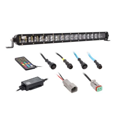 Heise 22 in. 60-LED Chasing Lights Series Single-Row Lightbar with Controller