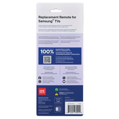 Image showing  Replacement Remote Control for Samsung TVs