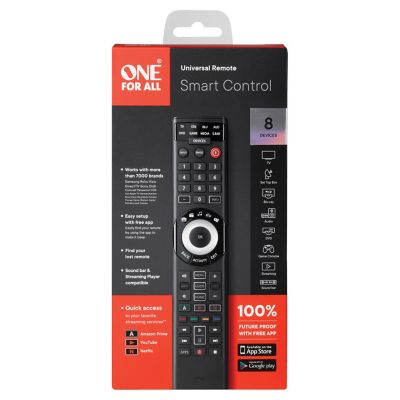 Image showing 8 th One For All Smart Control 8 Universal Remote Control