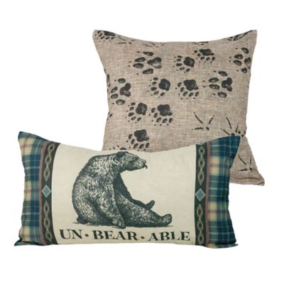 Donna Sharp Rustica Decor Pillow Set, 2-Pack
