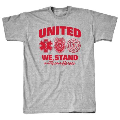 Goodie Two Sleeves Men's United Heroes Short-Sleeve T-Shirt