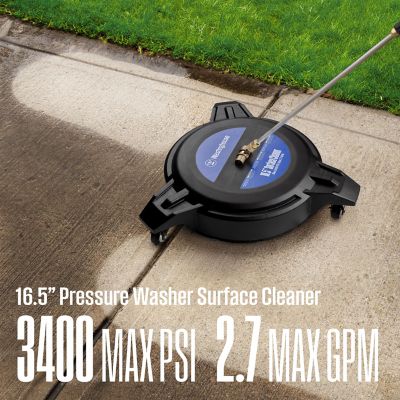 Image showing  16.5 in. Plastic Surface Cleaner for Pressure Washers, 1/4 in., Quick-Connect