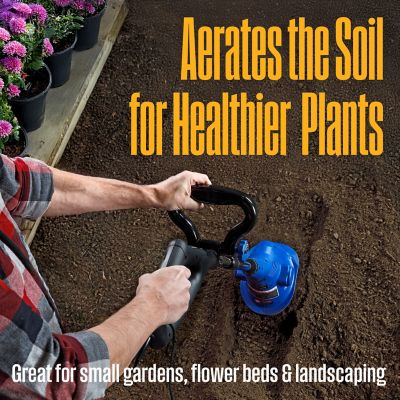 Image showing  6 in. 2.5A Corded Electric Mini Tiller Cultivator