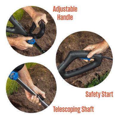 Image showing 7 th Westinghouse 6 in. 2.5A Corded Electric Mini Tiller Cultivator