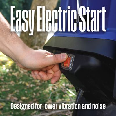 Image showing 9 th Westinghouse 1.7 in. 15A Corded Electric Mulcher Chipper Shredder, 12 gal. Collection Bag