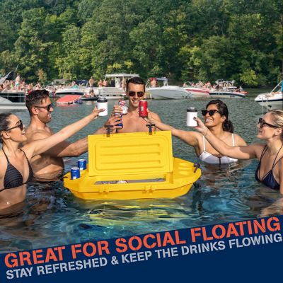 Image showing  40 qt. CUDDY Floating Cooler and Dry Storage Vessel for Land & Water