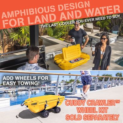 Image showing  40 qt. CUDDY Floating Cooler and Dry Storage Vessel for Land & Water