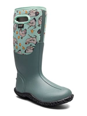 Bogs Women's Mesa Chickens Farm Boot