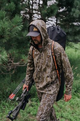 Image showing 3 th Muddy Men's DV8 Quest Midweight Fleece Quarter Zip Hunting Shirt