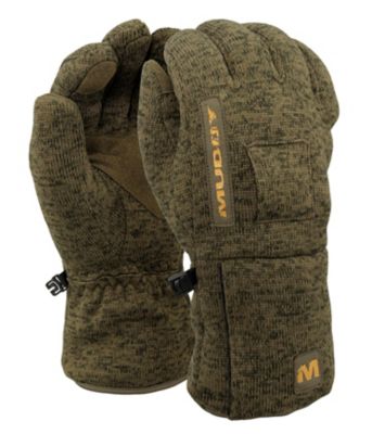 Muddy Men's Nucleus Heated Midweight Hunting Glove, Brown Clay