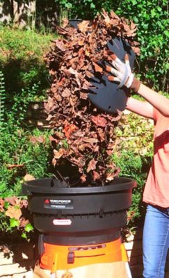 Image showing 8 th Yard Force 13A Corded Electric Leaf Shredder